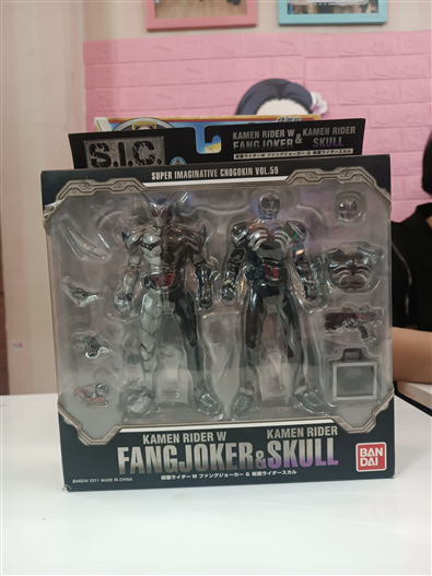 Mua bán (2ND) SIC KAMEN RIDER SKULL - KAMEN RIDER W FANG JOKER SET 